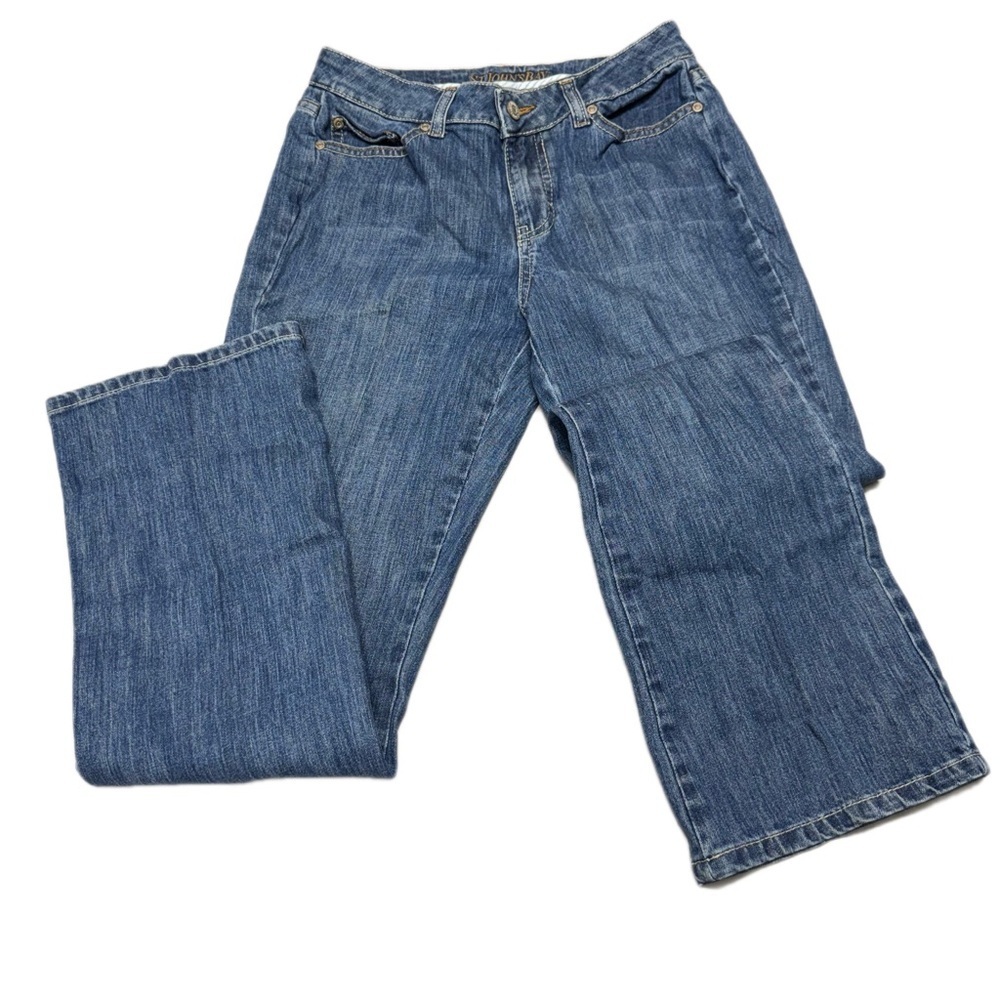 St. John's Bay Blue Boot Cut Jeans Size 6P